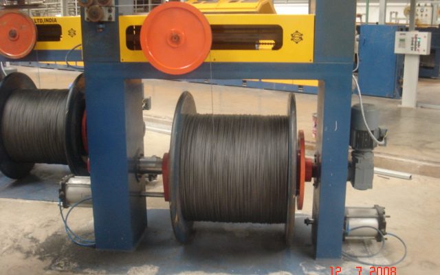 Wire patenting line